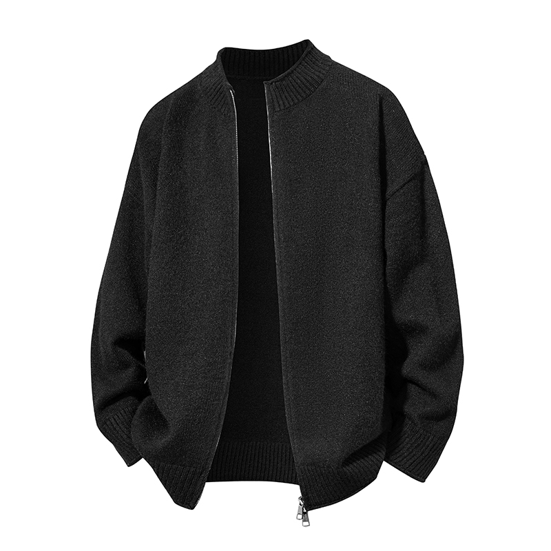 

Трикотажный свитер Unisex Crew Neck Moderate VanCamel, черный