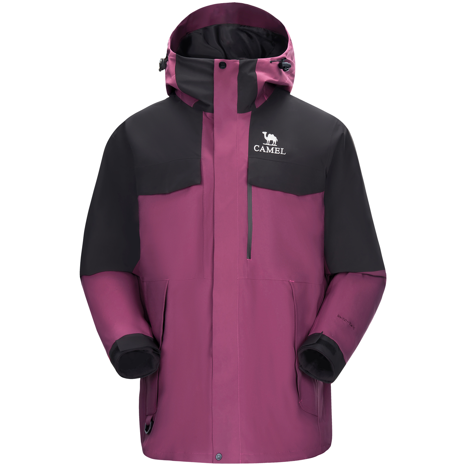 

CAMEL Ветровка для любой погоды Unisex, Bayberry Purple/Phantom Black