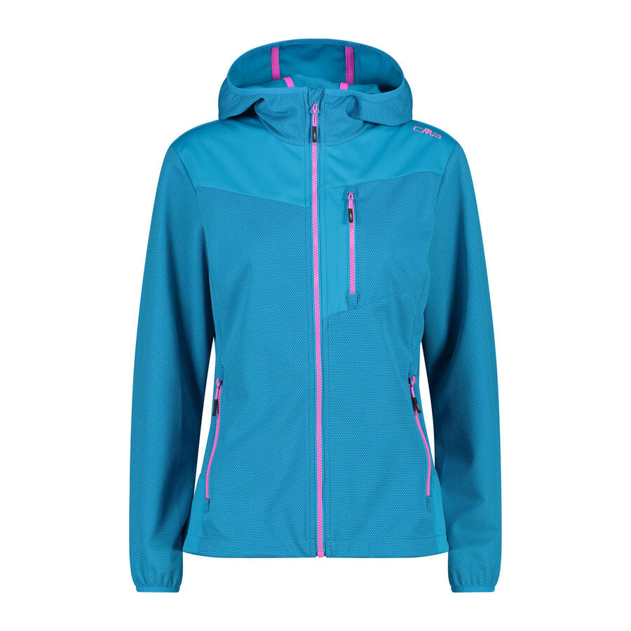 

Женская куртка софтшелл CMP WOMAN JACKET FIX HOOD 31A8406