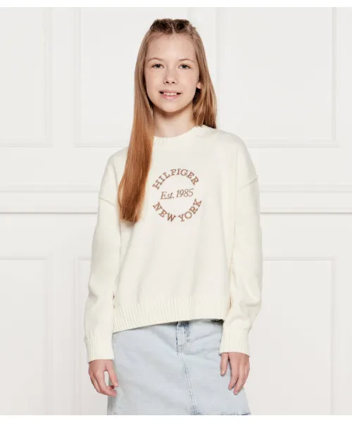 

Свитер Regular fit Tommy Hilfiger, бежевый