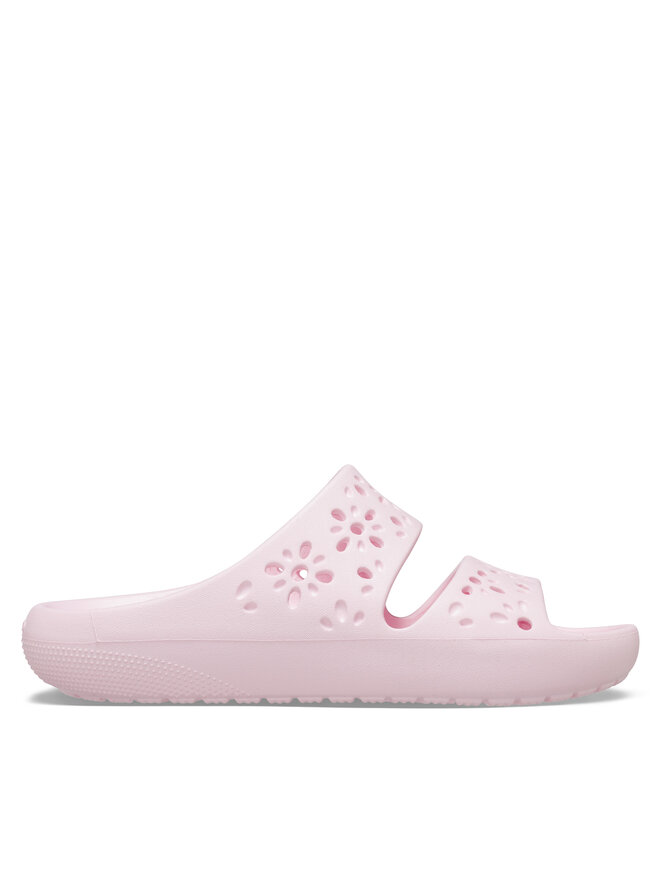 Мюли Classic Floral Cutout Sandal 210966 Crocs, розовый