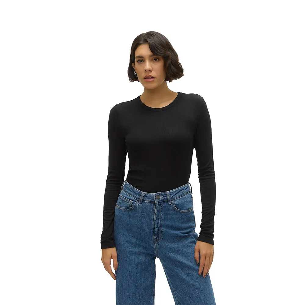 

Лонгслив Vero Moda Awirwina, черный