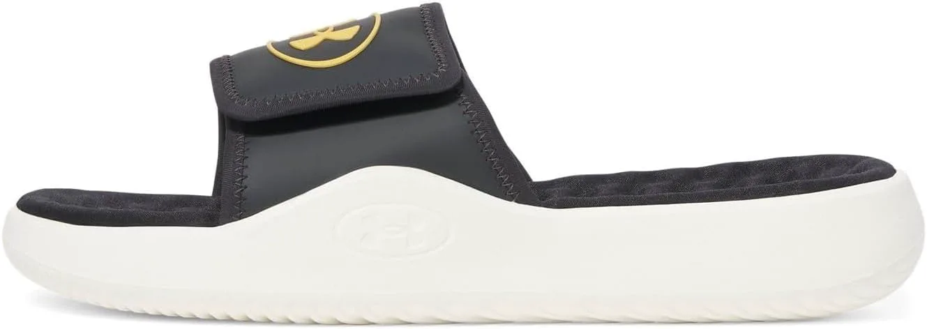 

Мужские сандалии Under Armour Ignite Pro 8 Slide, черный/белый/оранжевый