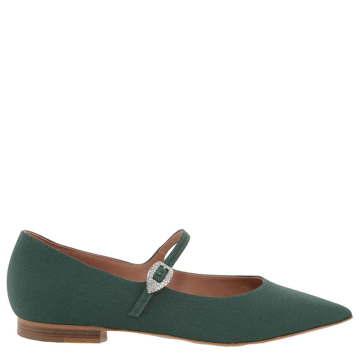 Malone Souliers Kate Grosgrain Туфли Мэри-Джейн, зеленый