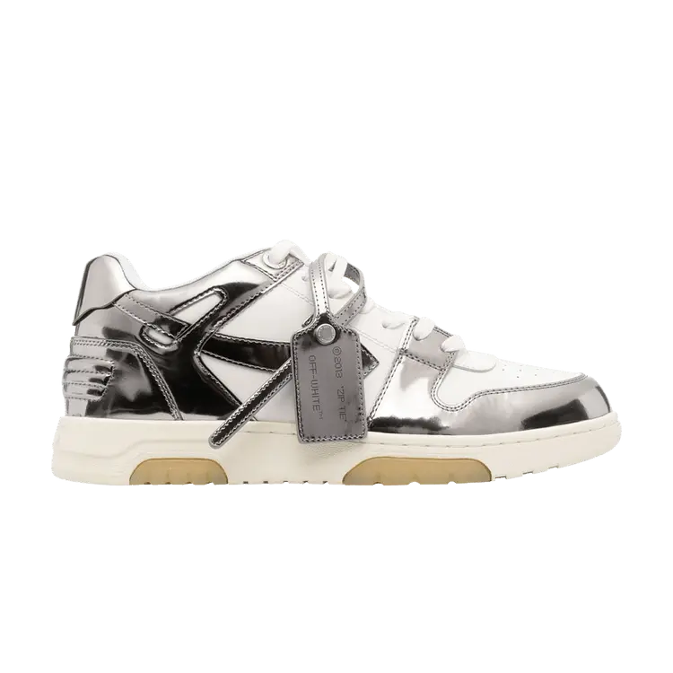 

Кроссовки Off-White Off-White Out of Office 'Mirror Silver', серебряный