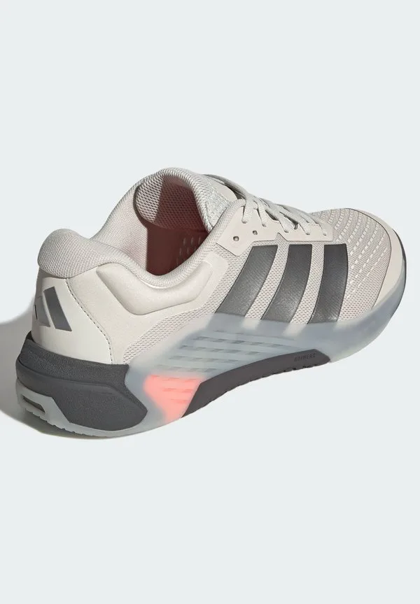Кроссовки для силовых тренировок dropset 4 Adidas Performance, Orbit Grey Iron Metallic Lucid Orange — фото 3