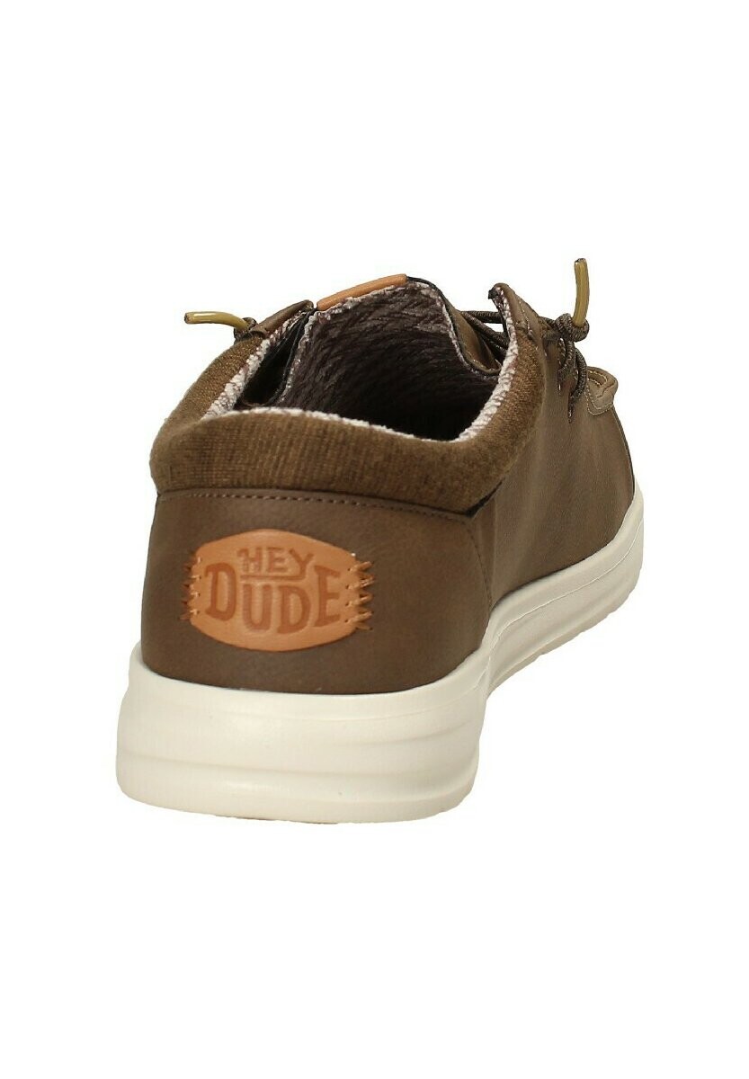 

Повседневные туфли на шнуровке HEYDUDE, коричневый