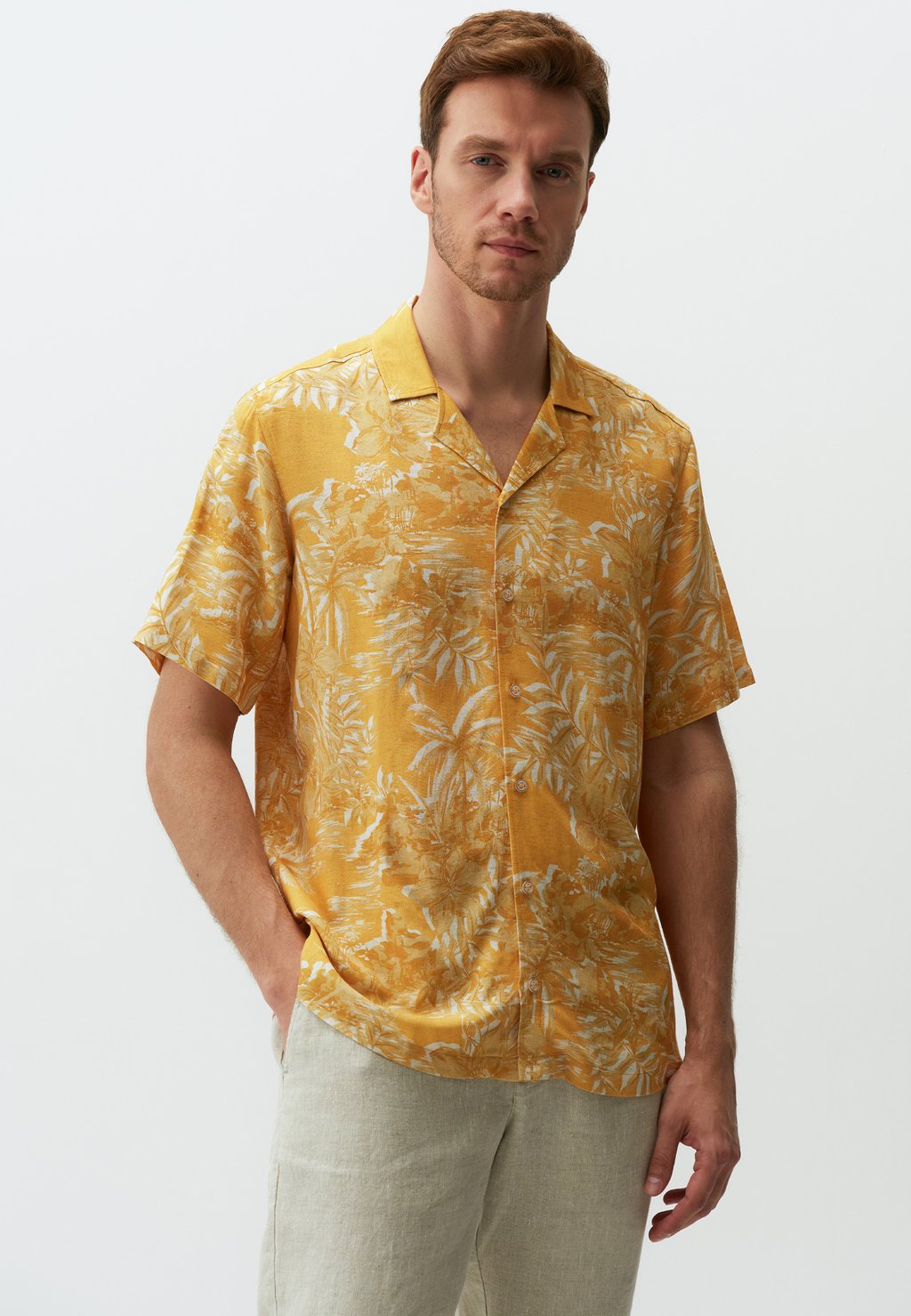 

Рубашка SHORT SLEEVE Jimmy Key, желтый
