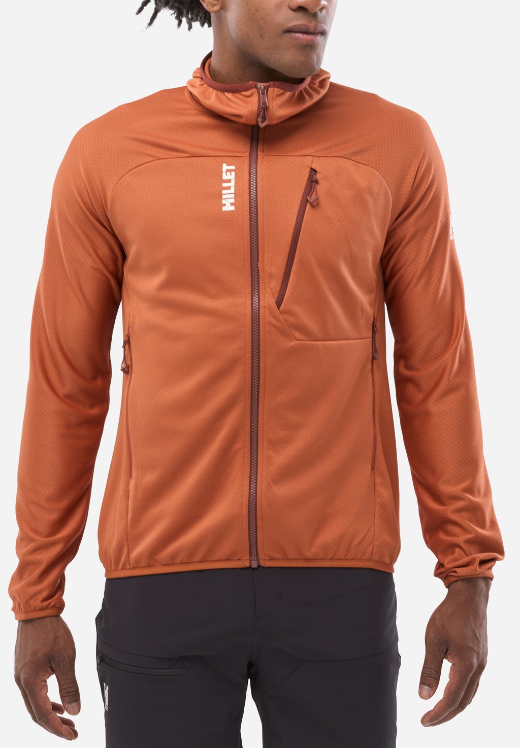 

Куртка для активного отдыха LOKKA III - Fleece jacket Millet, оранжевый