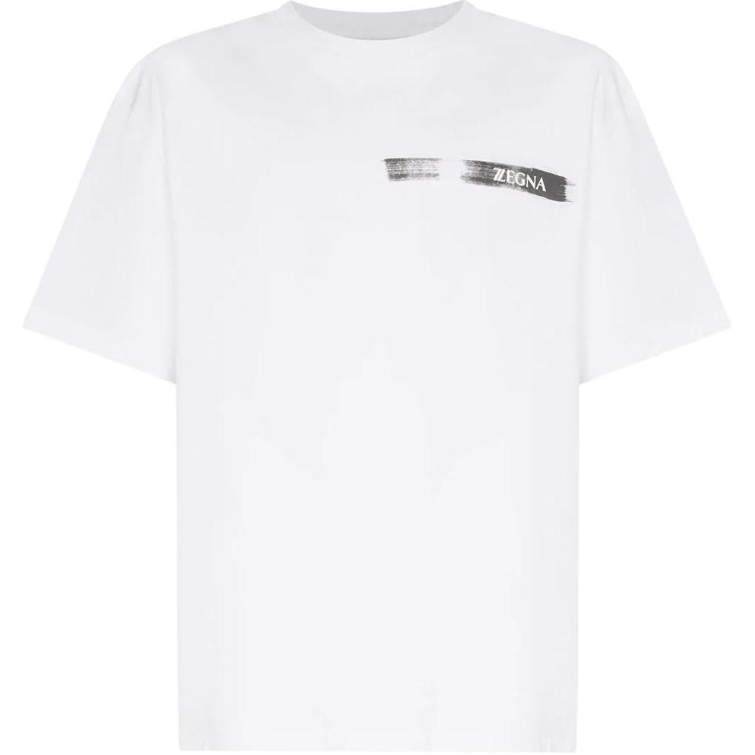 

Футболка мужская белая Ermenegildo Zegna
