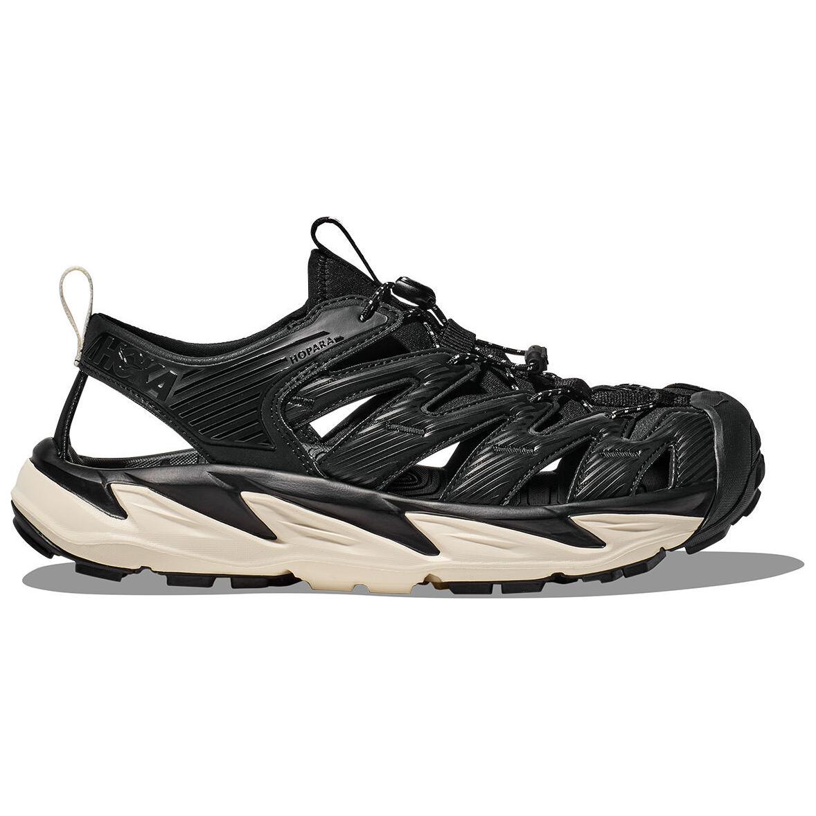 HOKA ONE ONE Хопары черный алебастр — черный/слоновая кость белый, цвет Black/Ivory White — фото 2