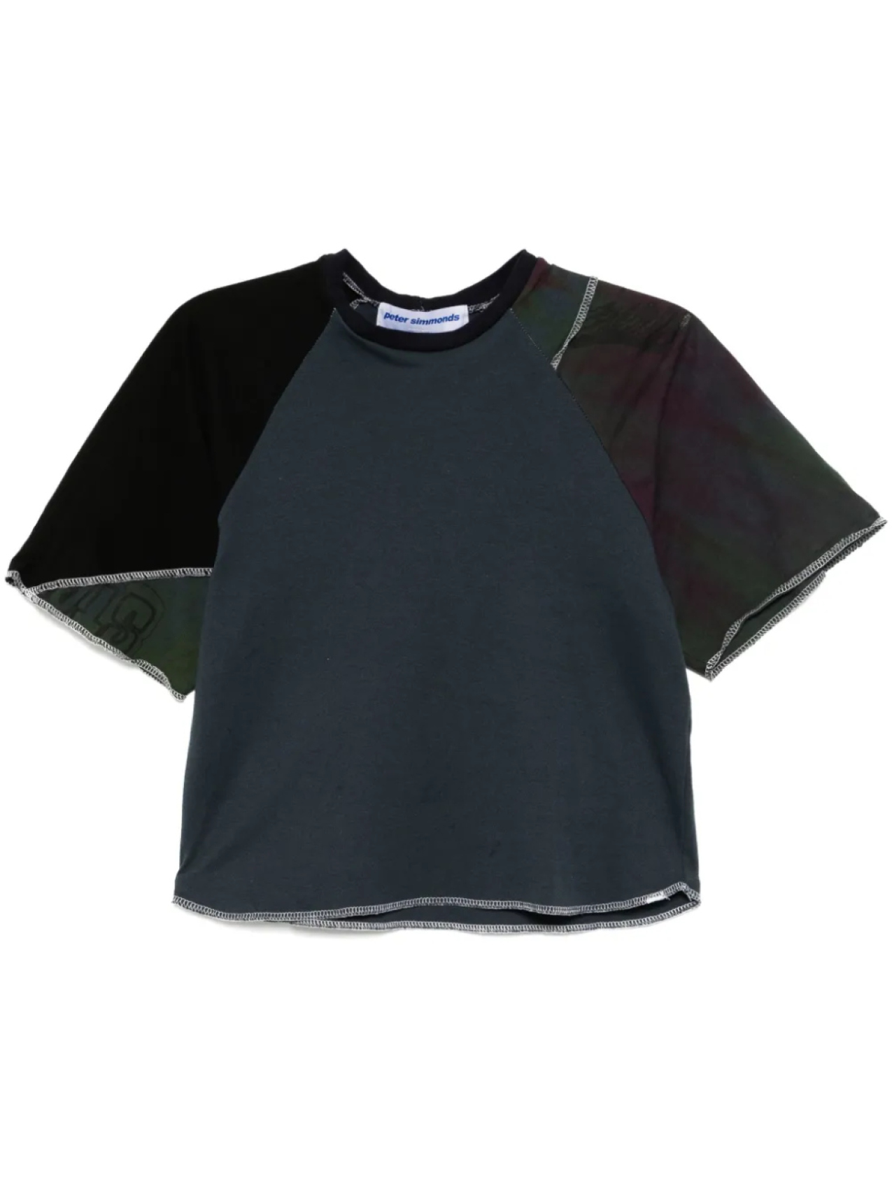

Укороченная футболка Stain Shade, синий