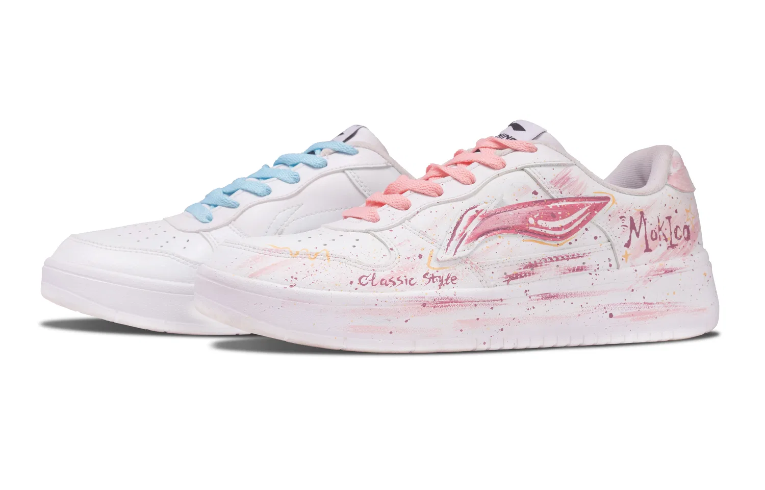 Скейтбордические кроссовки Floating Boat Li-Ning лотос — фото 3