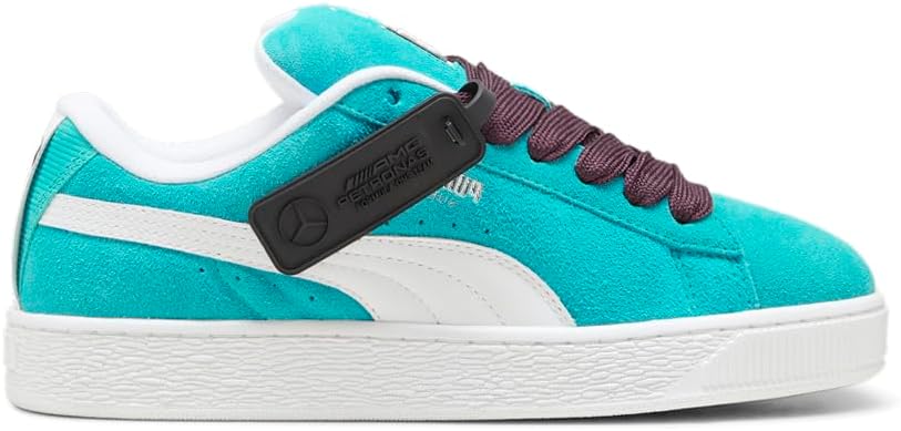 

Мужские кроссовки PUMA Mercedes AMG Petronas F1 X Suede, размер XL, на шнуровке, повседневные - зеленые, белые