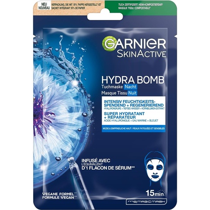 

Ночная маска для лица Hydra Bomb 28G, Garnier