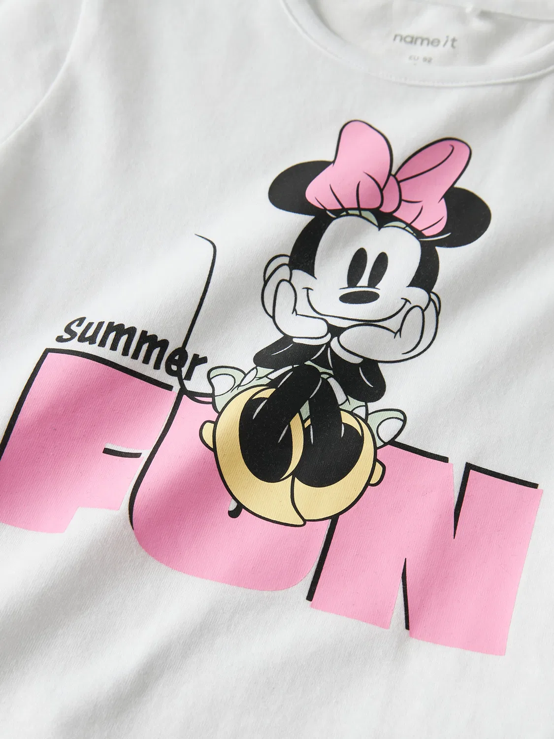Футболка 'NMFAKAJA MINNIE' Name It, White — фото 3