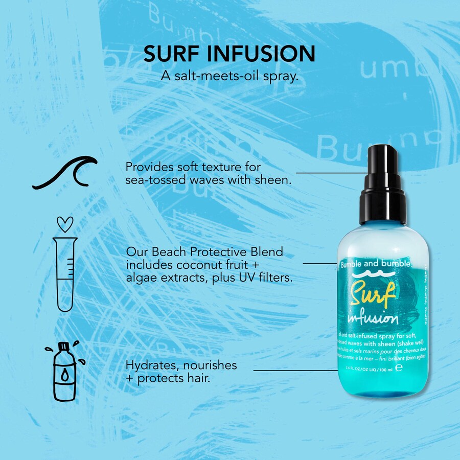 Спрей с морской солью Surf Infusion Bumble and bumble, 3.4 oz/100 mL — фото 4