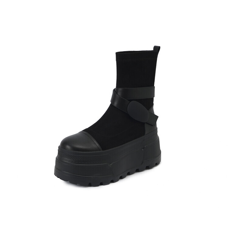 

Ботильоны женские черный Quicheshoes