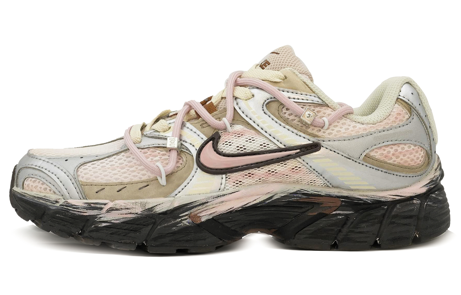 

Nike V5 RNR низкие кроссовки унисекс розовый серый