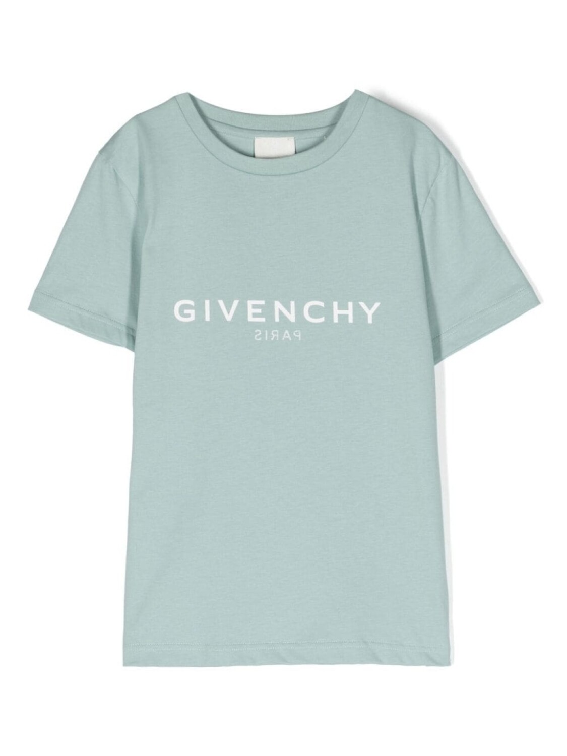 

Футболка из органического хлопка с логотипом Givenchy Kids, синий