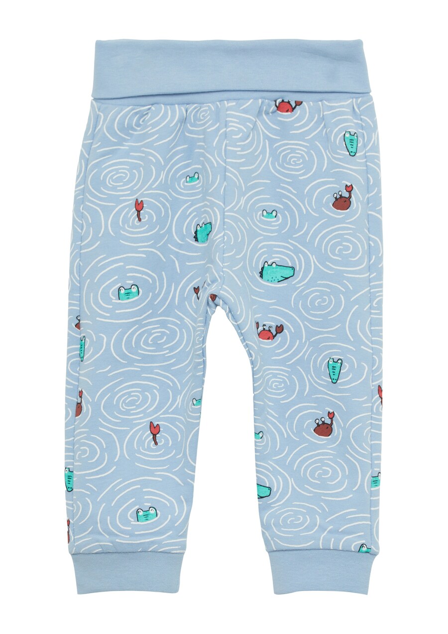 

Зауженные леггинсы s.Oliver, бирюзовый/небесно-голубой