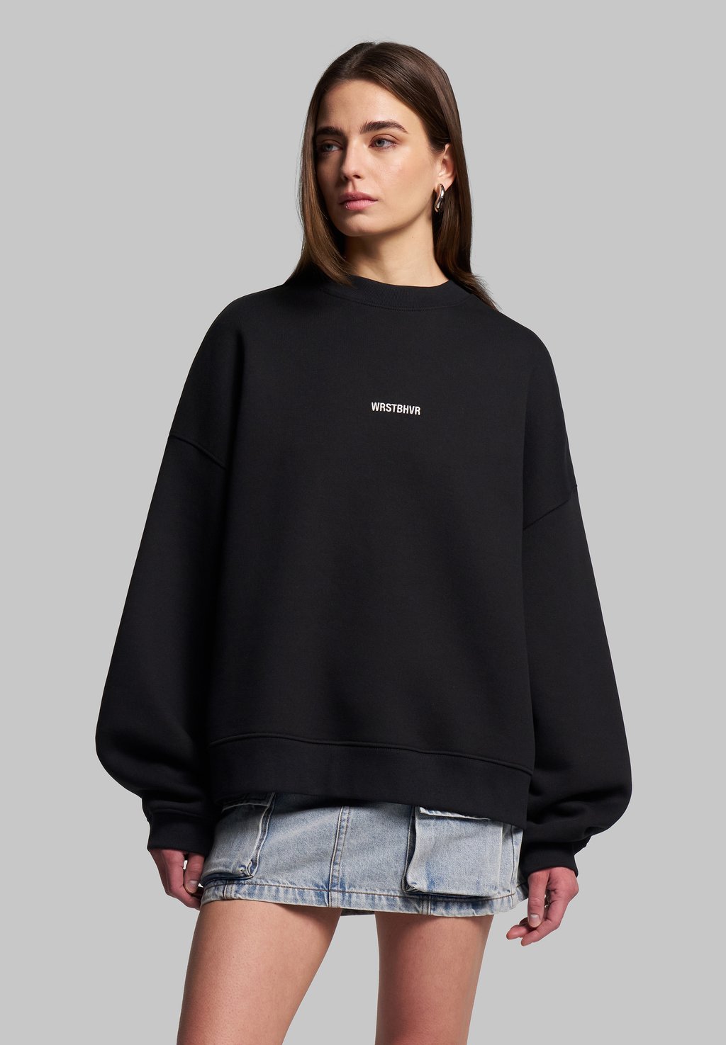 

Толстовка NUBI SWEATSHIRT WRSTBHVR, черный