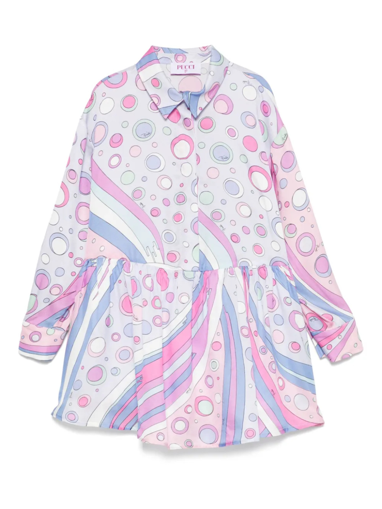 

Платье PUCCI Junior с принтом «Ирида», фиолетовый