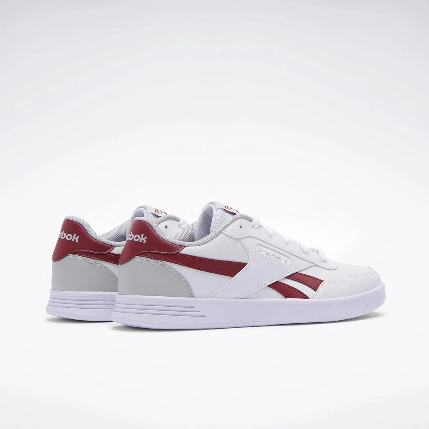 Кроссовки для тенниса Reebok Court Advance, цвет Ftwrwhite Retrored Grey1 — фото 4