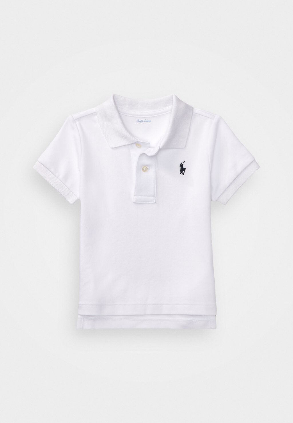 

Рубашка-поло BABY BOY Polo Ralph Lauren, цвет white