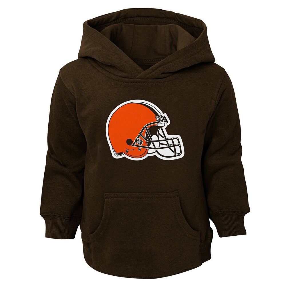 

коричневый пуловер с капюшоном и логотипом Toddler Cleveland Browns Outerstuff, цвет Brn Brown