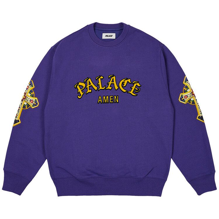 

Свитер Palace Saints Crew, Deeper Blue