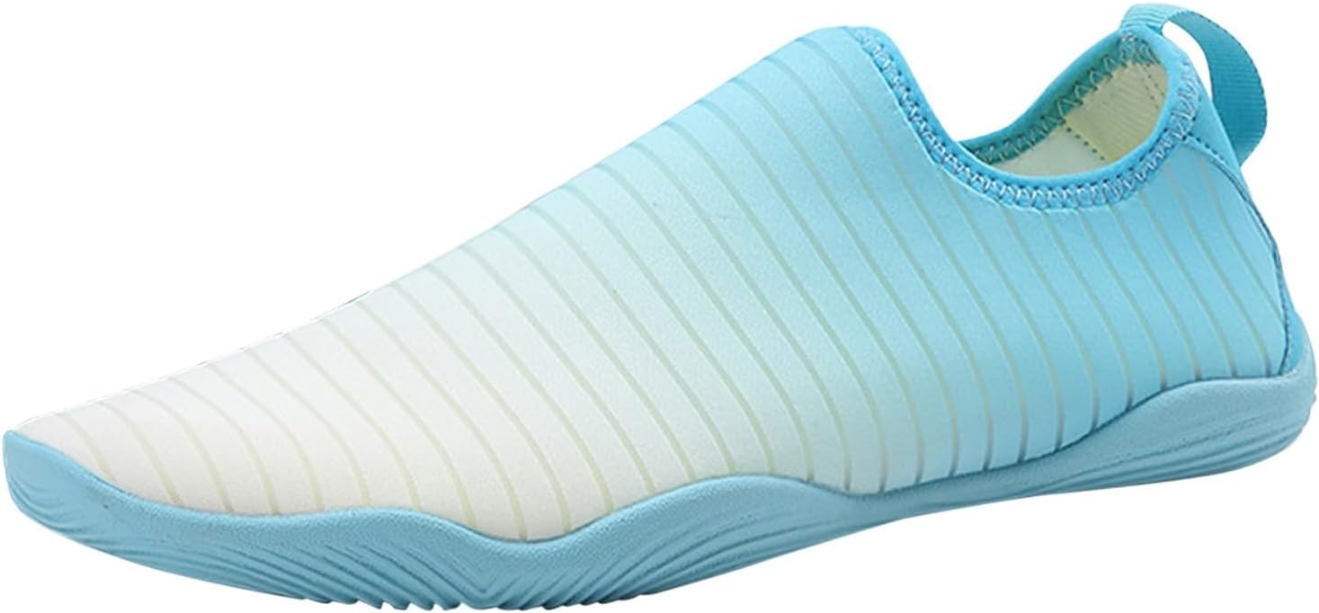 

Мужские и женские водные туфли Быстросохнущие носки Обувь для пляжа, плавания, спорта, йоги, дышащие, легкие, мужские кроссовки 12 Generic, небесно-голубой