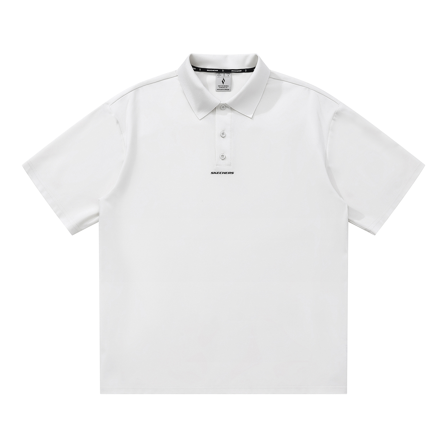 

Yazhuan Series Polo Shirt Unisex Denim Gray Skechers, серый