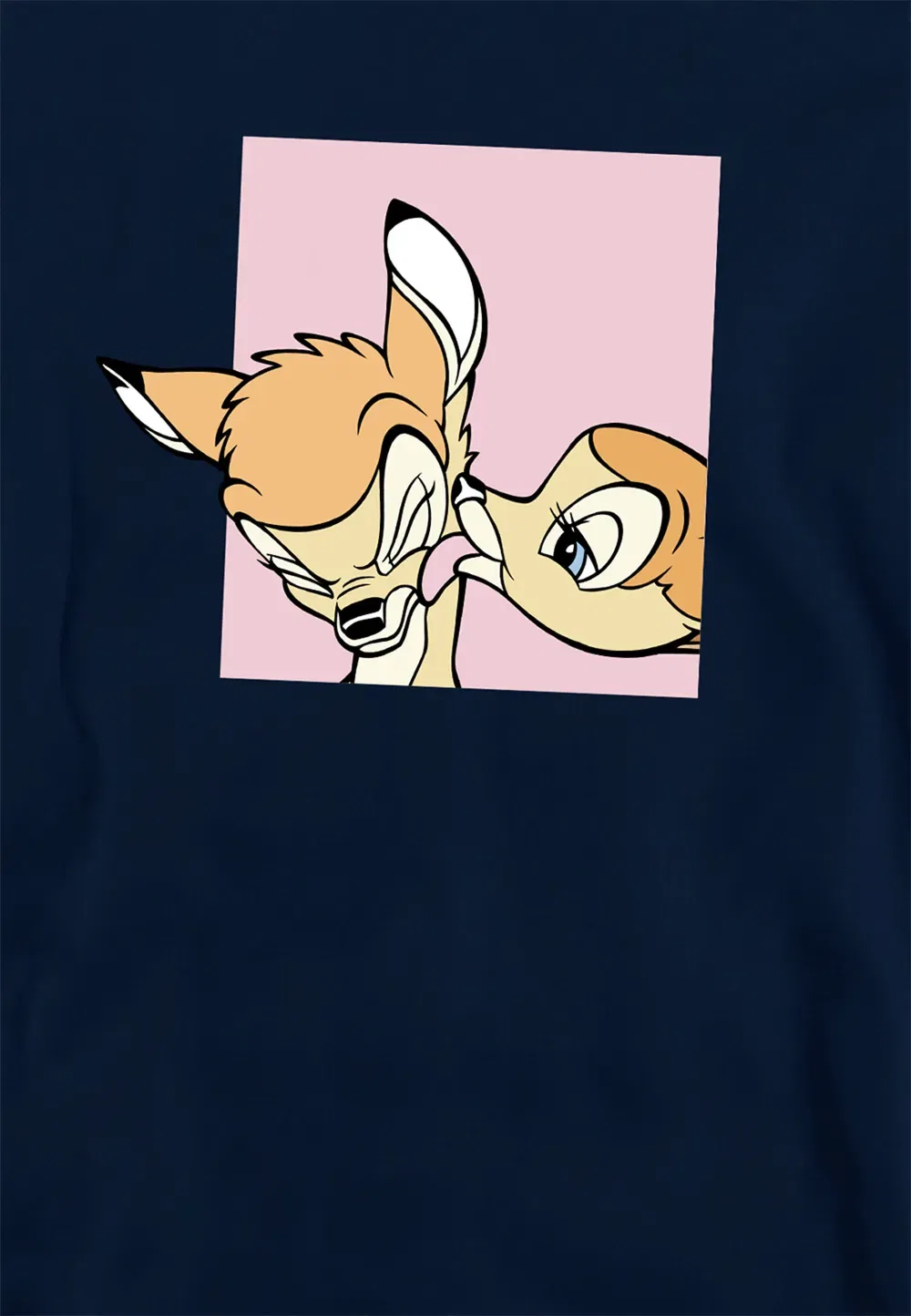 Детская худи Disney Bambi Kiss, темно-синий, темно-синий — фото 2