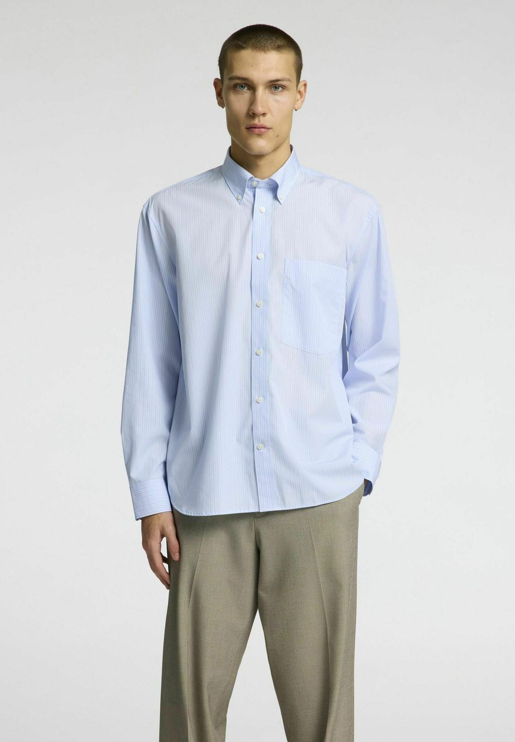 

Рубашка RELAXED FIT Selected Homme, светло-голубой