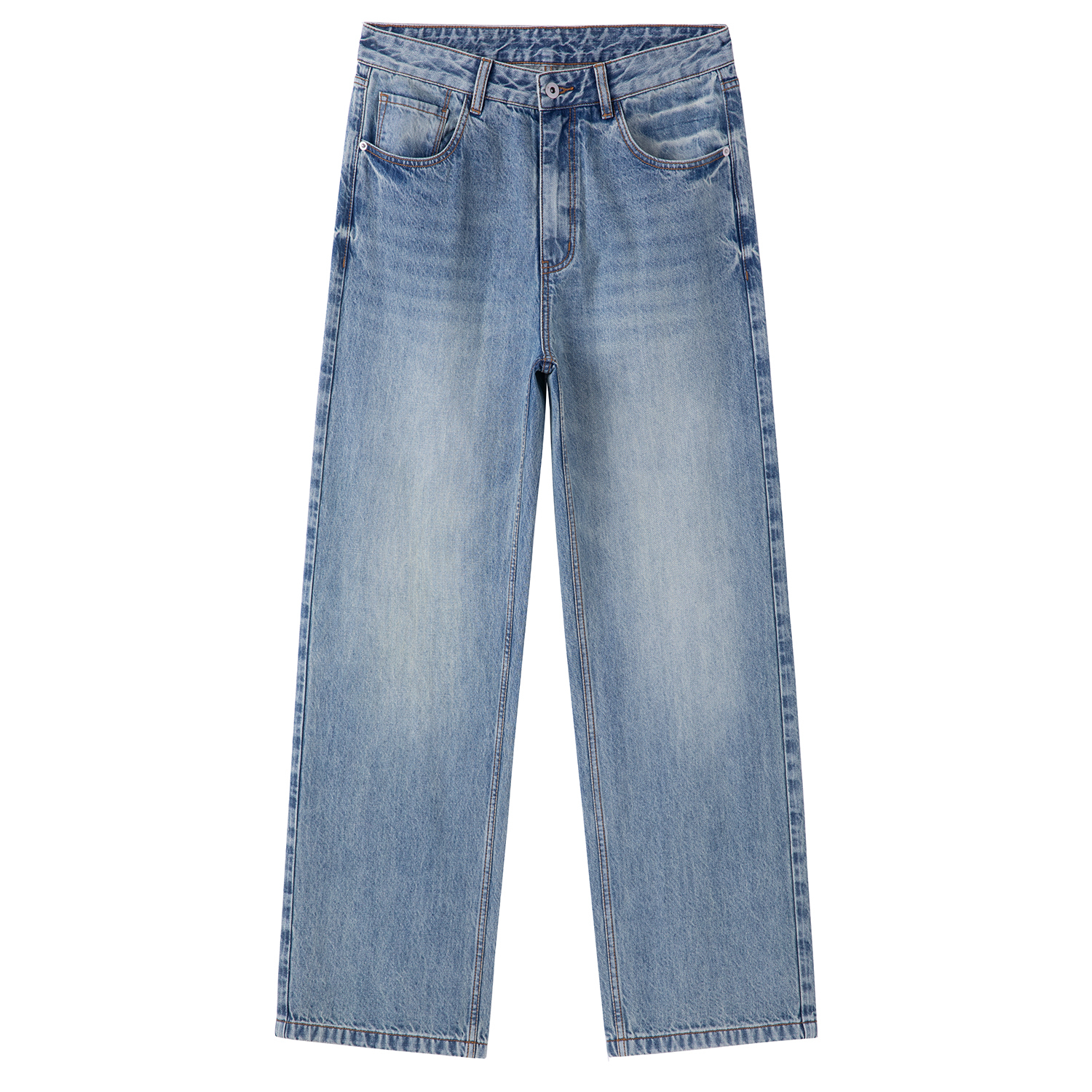 

Jeep Джинсы Unisex P76AMWN157 Nostalgic Blue Moderate Straight Fit