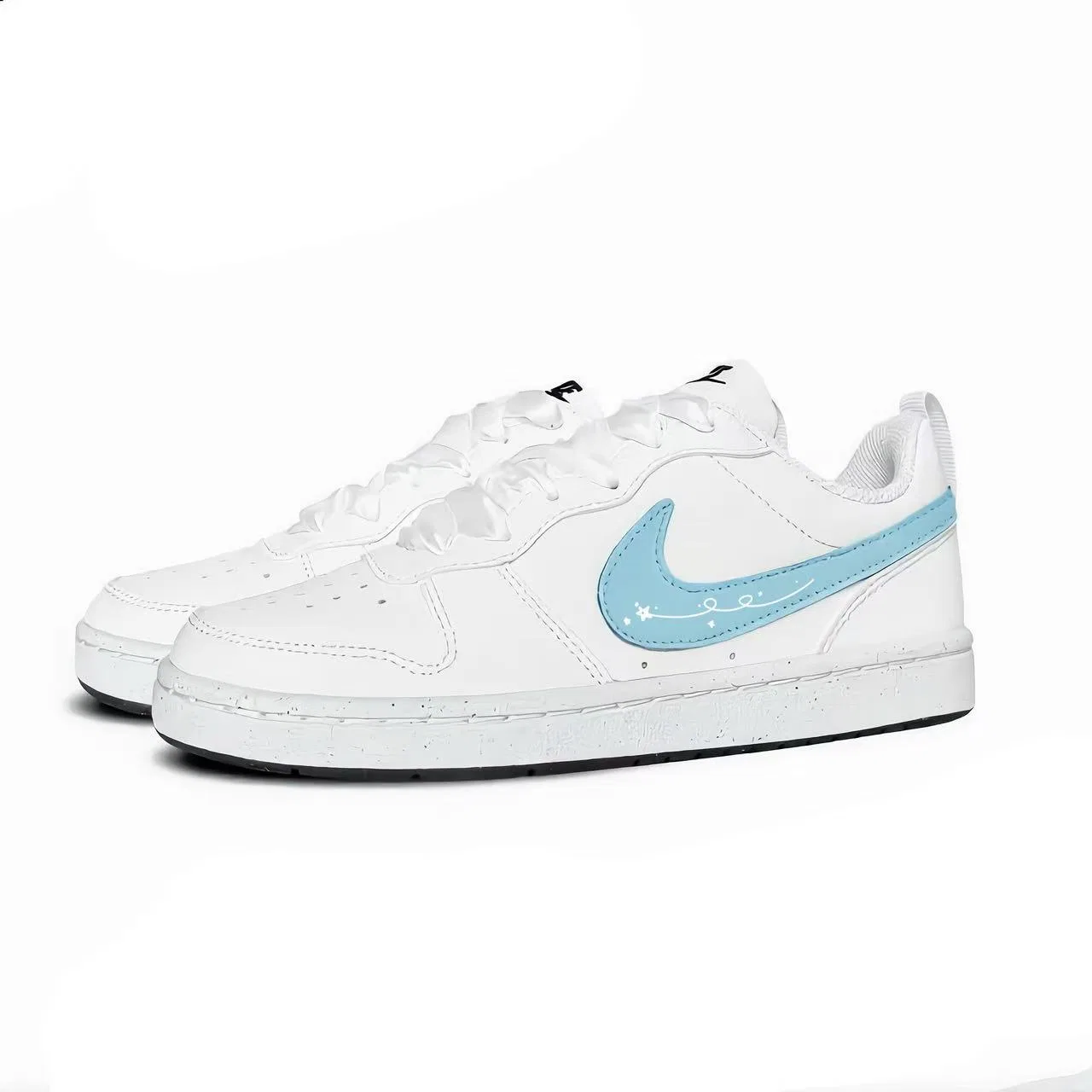 Детские скейтбордические кроссовки Dunk для младших классов Nike, Light Blue — фото 4