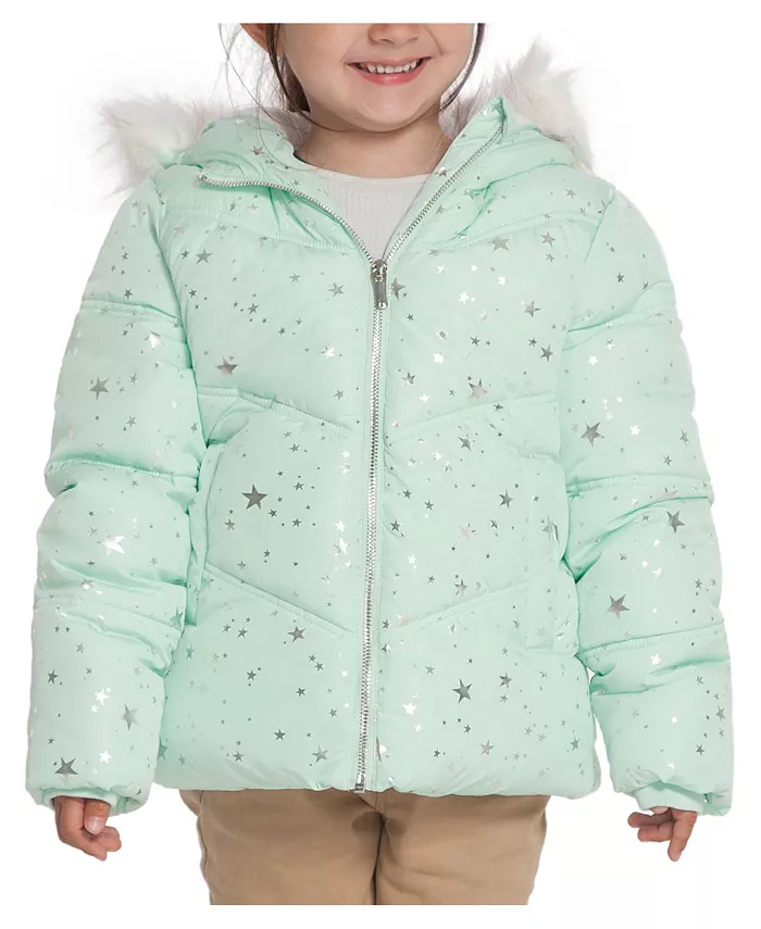 

Детская утепленная пуховая куртка Bubble Coat Rokka&Rolla, зеленый