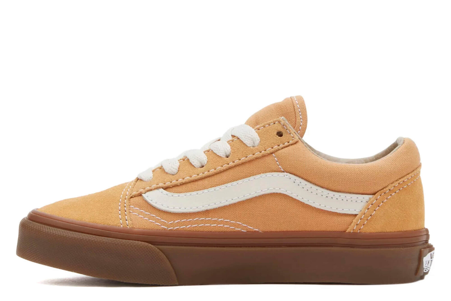Кроссовки старой школы Vans, коричневый — фото 4