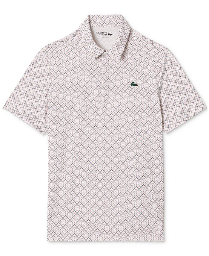 

Мужская футболка-поло обычного кроя для гольфа Performance Lacoste, белый