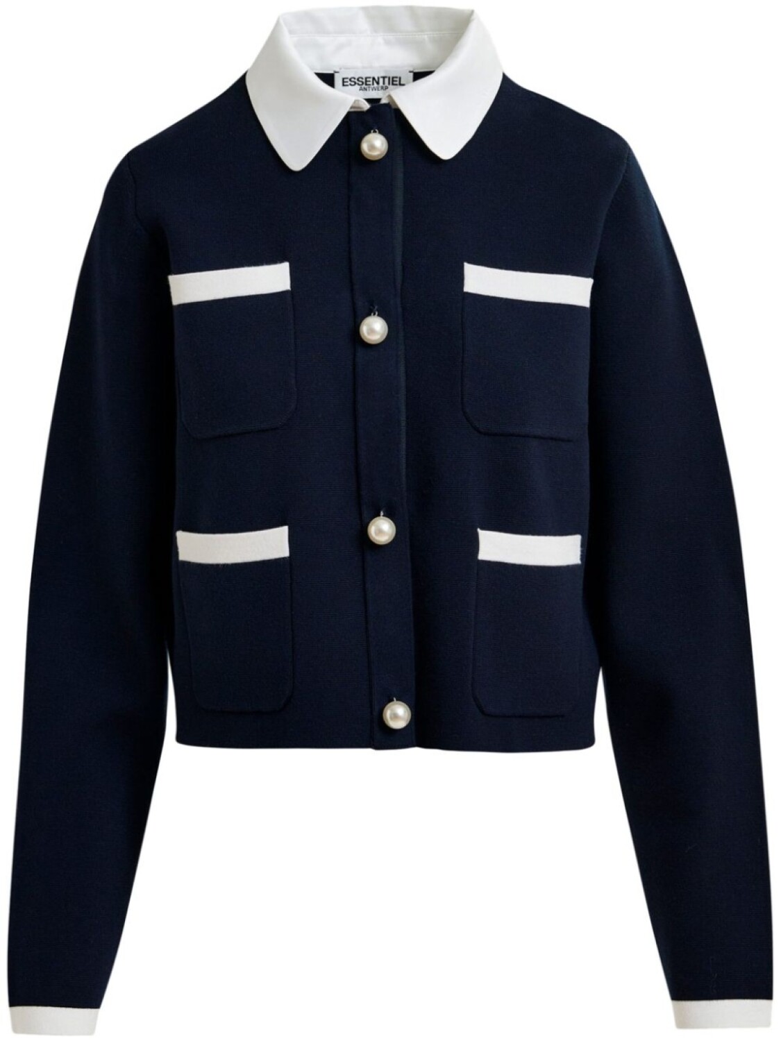 

Трикотажная куртка Haurel Essentiel Antwerp, синий