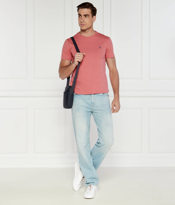 Футболки Slim fit Polo Ralph Lauren, красный — фото 2