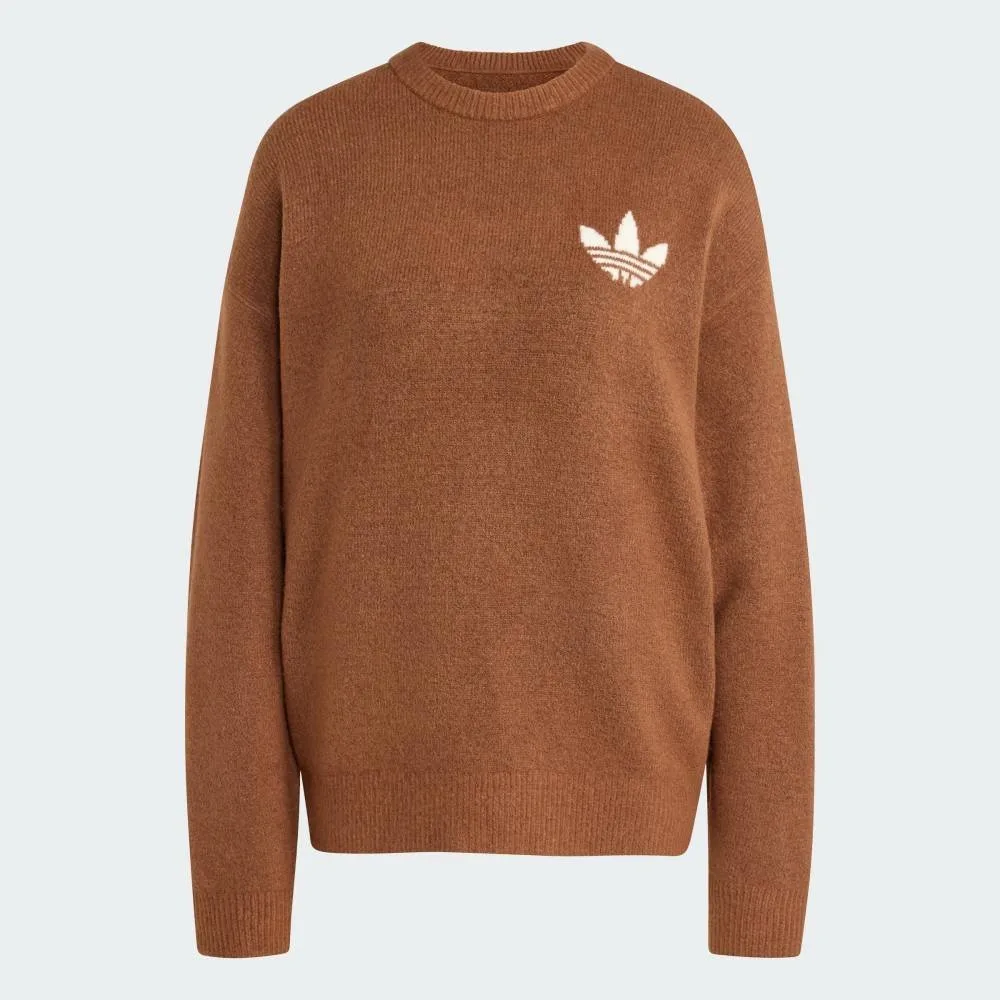 Вязаный свитер Originals Athletic Dept. Adidas, brown — фото 4