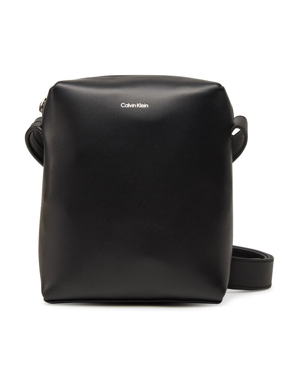 

Сумка через плечо Ck Premium Leather Reporter S K50K512887 Calvin Klein, черный