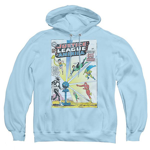 

Толстовка с капюшоном adult pull over Justice league of america vintage cover 12 Licensed Character