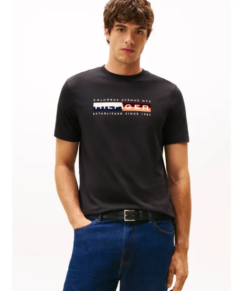 

Футболка Regular fit Tommy Hilfiger, черный