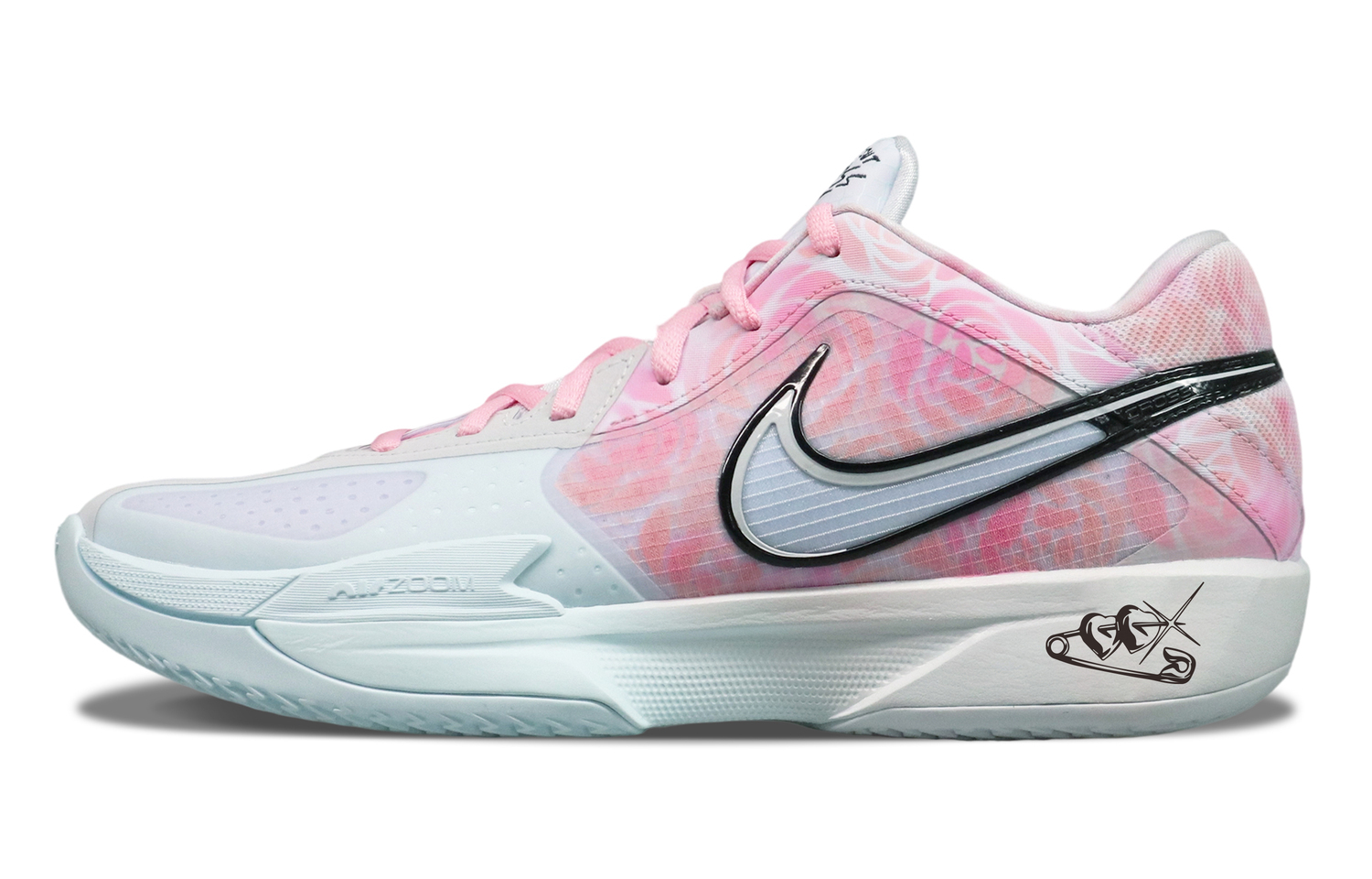 

Nike GT Cut Кросс устойчивые к истиранию низкие баскетбольные кроссовки мужские розовые, цвет Pink