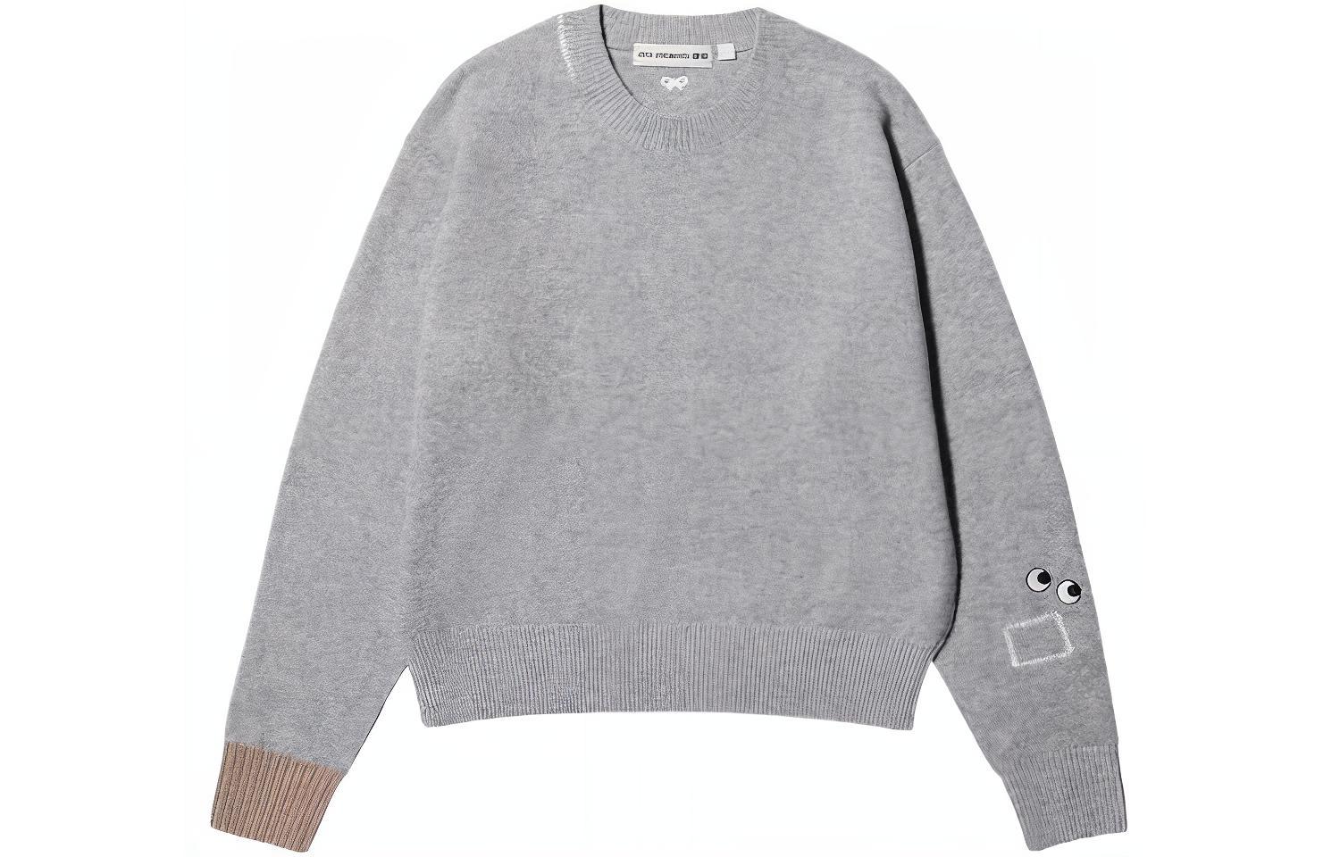 

Аня Хиндмарч Свитер Женский Светло-Серый UNIQLO
