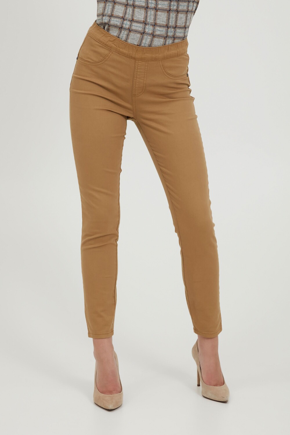 

Леггинсы Fransa Jeggings, коричневый