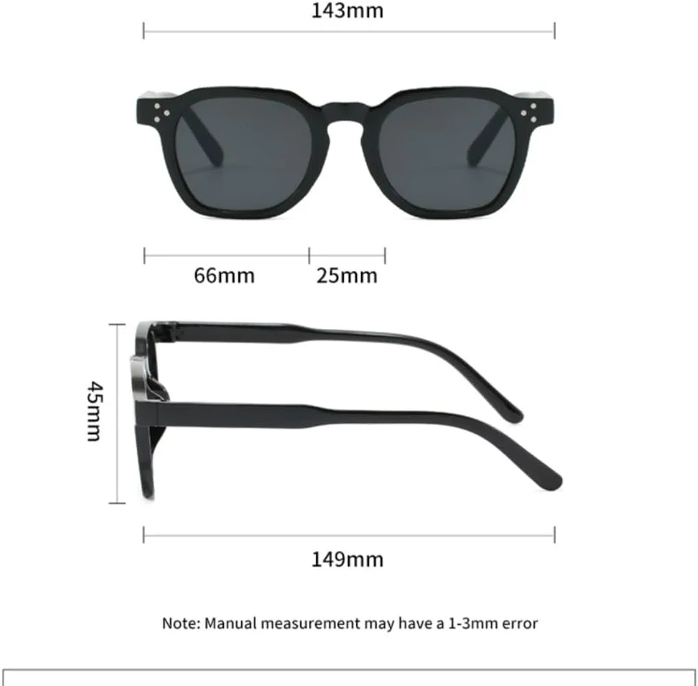 

Модные солнцезащитные очки для женщин и мужчин в винтажном стиле, роскошная оправа для очков, оправа для очков UV400 (для мужчин и женщин) UUPTTPL, Gray Clear